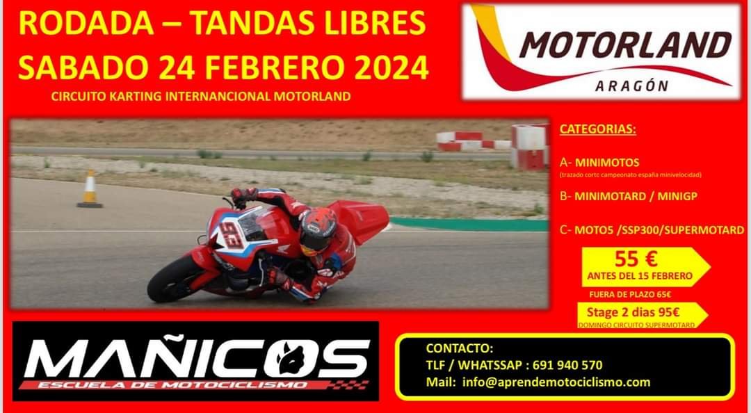 RODADA - TANDAS LIBRES EN MOTORLAND